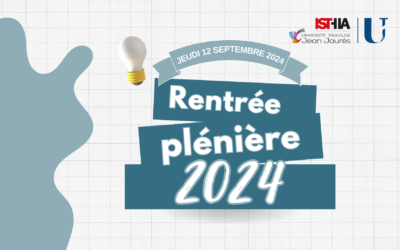 Rentrée universitaire 2024 – 2025